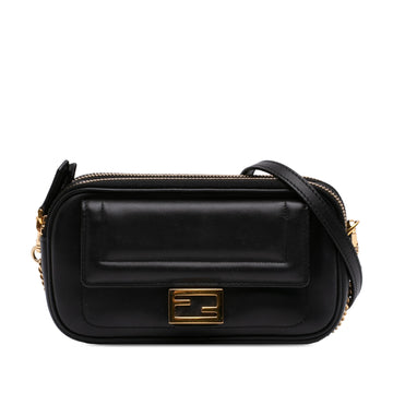 Fendi Leather Easy 2 Baguette Crossbody