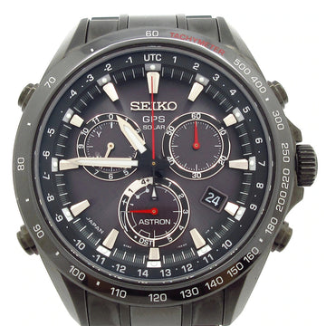 Seiko Astron 5***** Black Men's Wrist