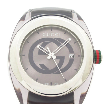 Gucci Sync 1******* Gray Green Red Men's