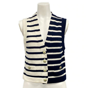Chanel White Navy [Outer Material]