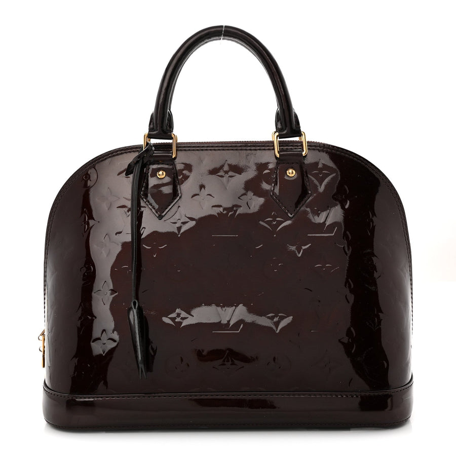 Louis Vuitton Vernis Alma Pm Amarante