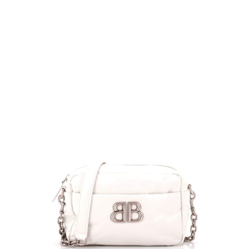 Balenciaga Monaco Camera Bag Leather Xs