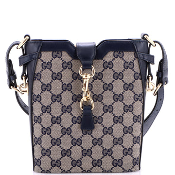 Gucci Bucket Bag Gg Canvas With Leather