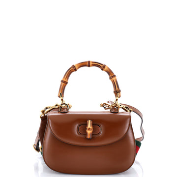 Gucci Bamboo Top Handle Bag Leather