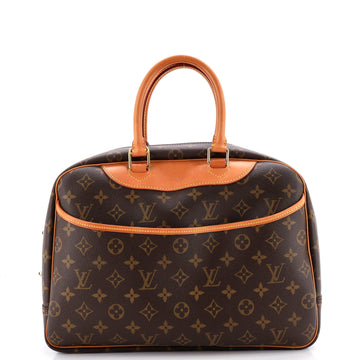 Louis Vuitton Deauville Handbag Canvas