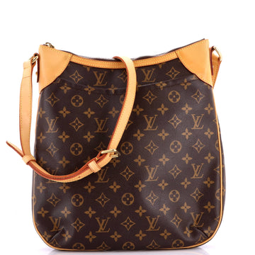 Louis Vuitton Odeon Handbag Canvas Mm