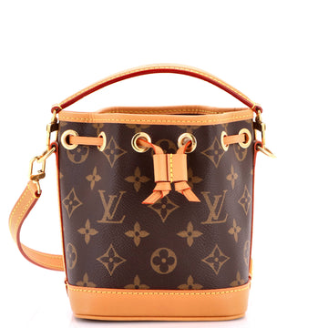 Louis Vuitton Noe Nm Handbag Canvas Nano