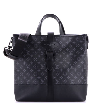 Louis Vuitton Saumur Tote Eclipse Canvas