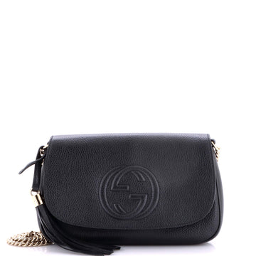 Gucci Soho Chain Crossbody Bag Leather