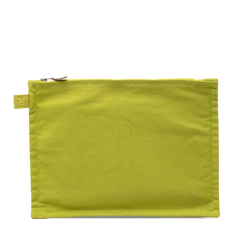 Hermès Toile Bora Zip Pouch Gm Pre-Loved