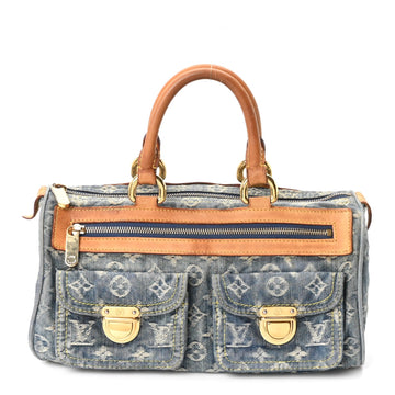 Louis Vuitton Denim Neo Speedy Blue