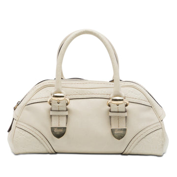 Gucci Ssima Trimmed Leather Signoria