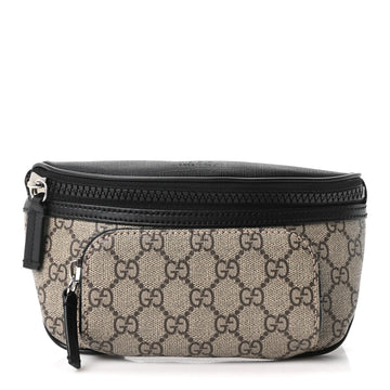 Gucci Gg Supreme Belt Bag Black