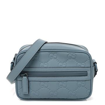 Gucci Rubber Effect Calfskin Gg Mini