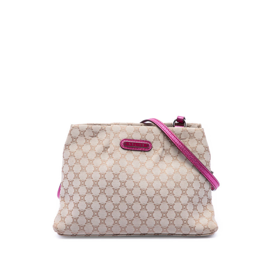 Celine Macadam Canvas Kisslock Crossbody