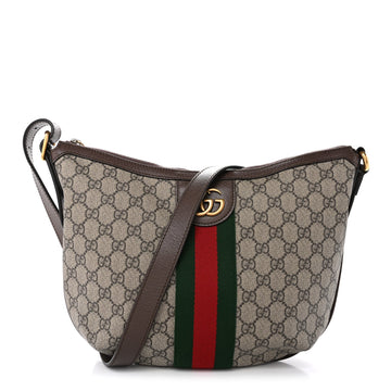 Gucci Gg Supreme Web Small Ophidia Half