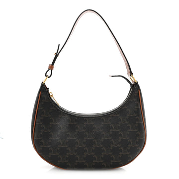 Celine Triomphe Canvas Calfskin Ava