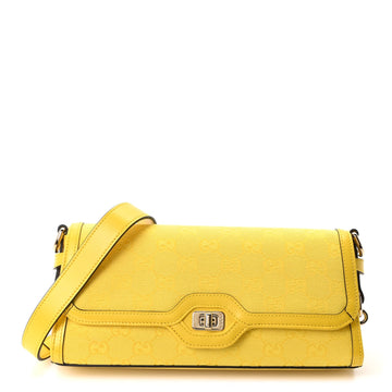Gucci Gg Textured Dollar Calfskin Small
