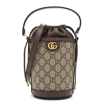 Gucci Gg Supreme Ophidia Mini Bucket Bag