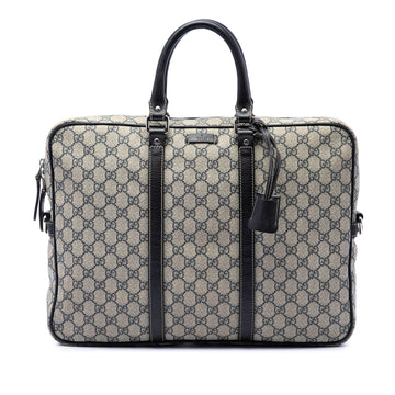 Gucci Gg Supreme Business Bag Pre-Loved