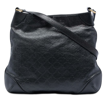 Gucci Ssima Shoulder Bag Pre-Loved Black