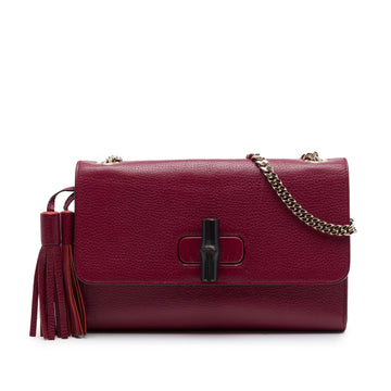 Gucci Medium Leather Miss Bamboo