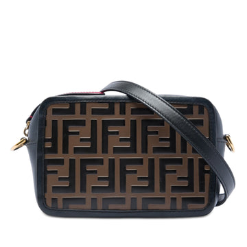 Fendi Mini Zucca Embossed Leather Camera
