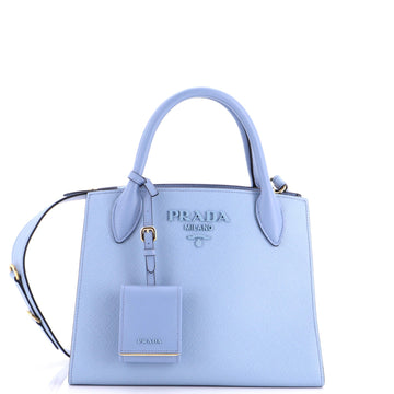 Prada Monochrome Tote Saffiano With City