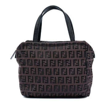 Fendi Zucchino Canvas Handbag Pre-Loved