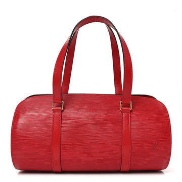 Louis Vuitton Epi Soufflot Castillan Red
