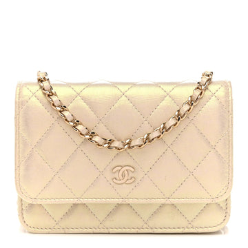 Chanel Iridescent Lambskin Quilted Mini