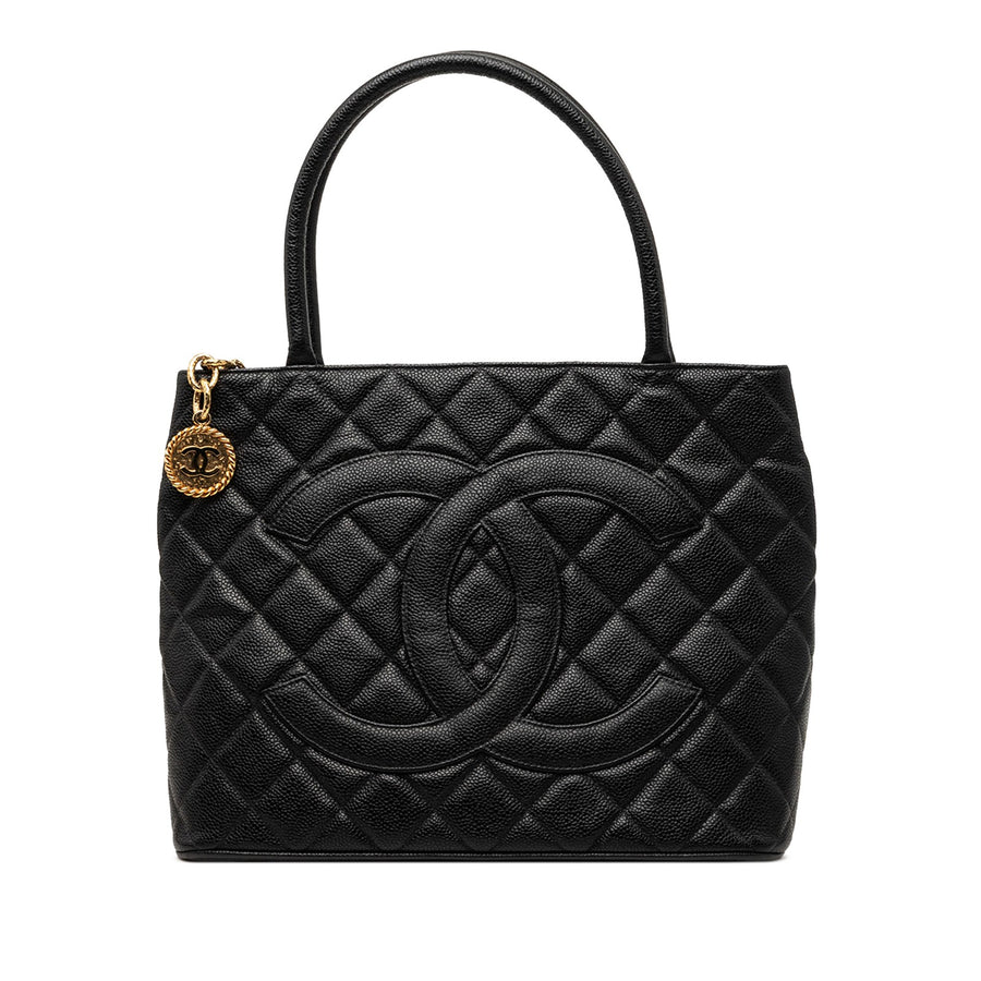 Chanel Caviar Medallion Tote Pre-Loved