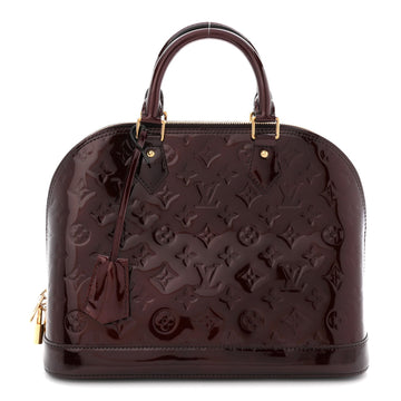 Louis Vuitton Vernis Alma Pm Amarante