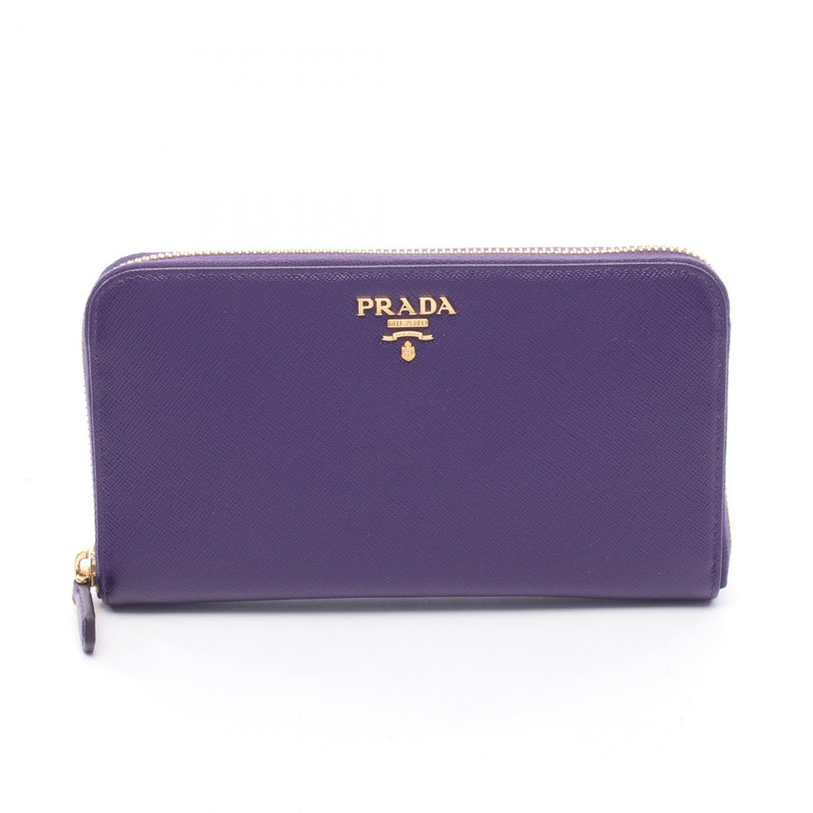 Prada Around Long Zip Wallet Saffiano