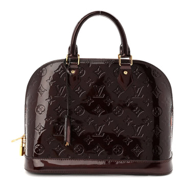 Louis Vuitton Vernis Alma Pm Amarante