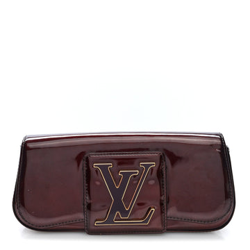 Louis Vuitton Patent Sobe Clutch Rouge