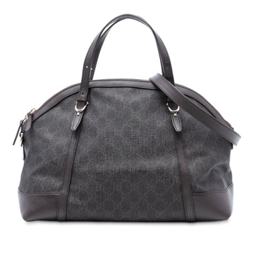 Gucci Large Gg Supreme Nice Dome Satchel