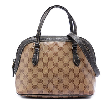 Gucci Mini Gg Crystal Dome Satchel Pre-