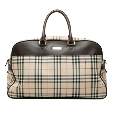 Burberry House Check Canvas Travel Bag