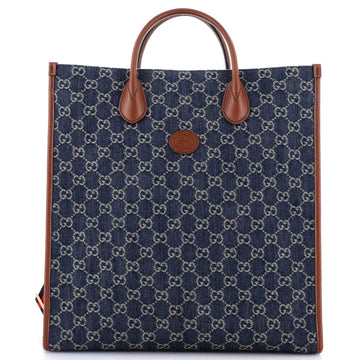 Gucci Interlocking G Patch Web Strap