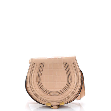 Chloe Marcie Crossbody Bag Crocodile