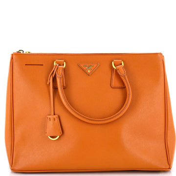 Prada Double Zip Lux Tote Saffiano