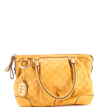 Sukey Top Handle Satchel Guccissima