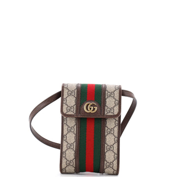 Gucci Ophidia Vertical Flap Crossbody