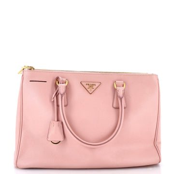 Prada Double Zip Lux Tote Saffiano