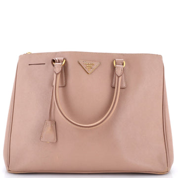 Prada Double Zip Lux Tote Saffiano