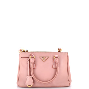 Prada Double Zip Lux Tote Saffiano