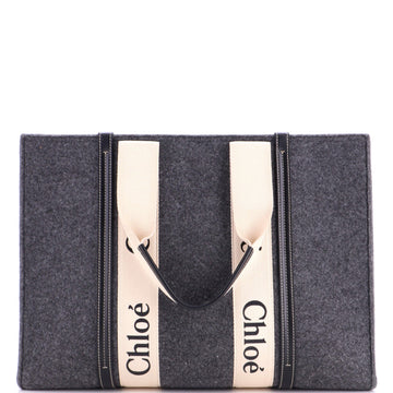 Chloe Woody Tote Recycled Felt With