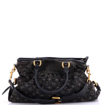 Louis Vuitton Neo Cabby Handbag Denim Gm