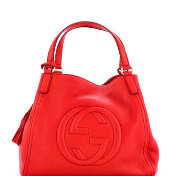 Gucci Soho Shoulder Bag Leather Medium